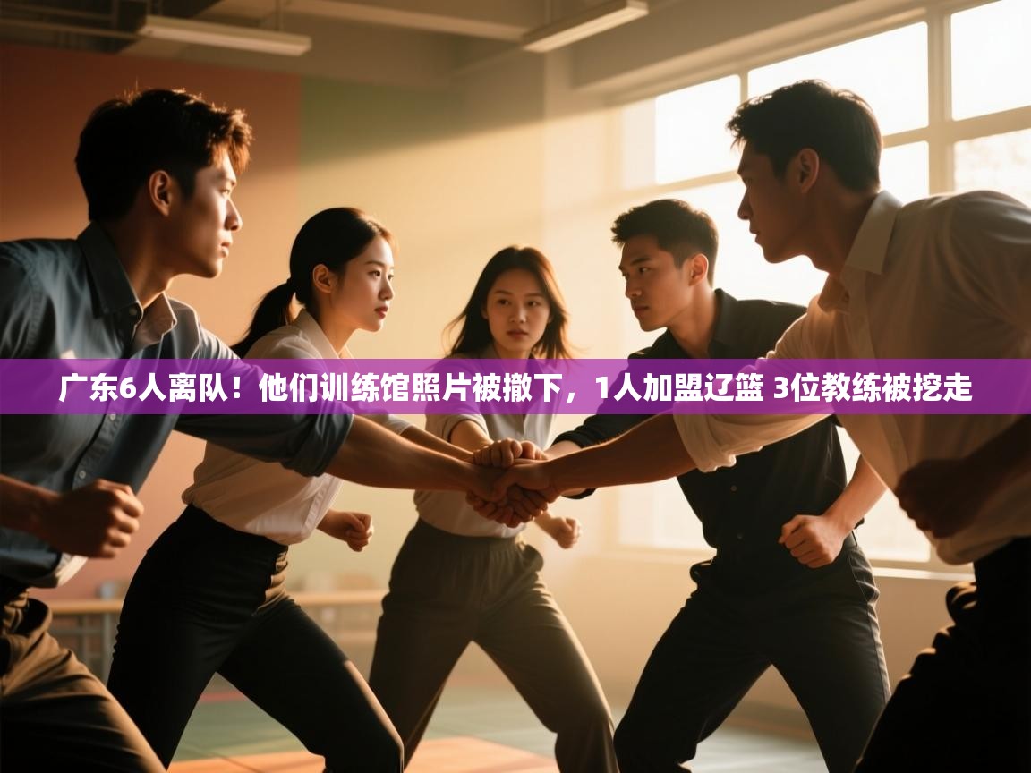 广东6人离队!他们训练馆照片被撤下,1人加盟辽篮 3位教练被挖走 第2张