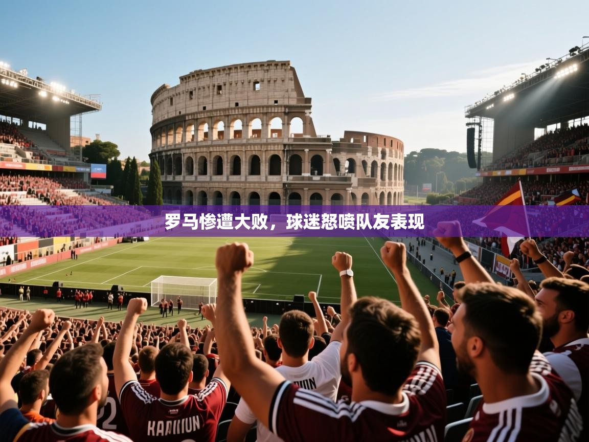 罗马惨遭大败，球迷怒喷队友表现  第1张